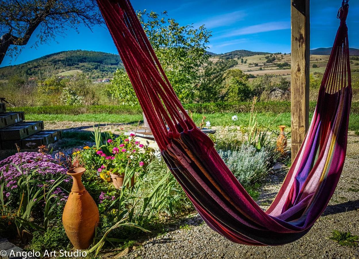Cob Camp Bed & Breakfast Dŭbravite Dış mekan fotoğraf