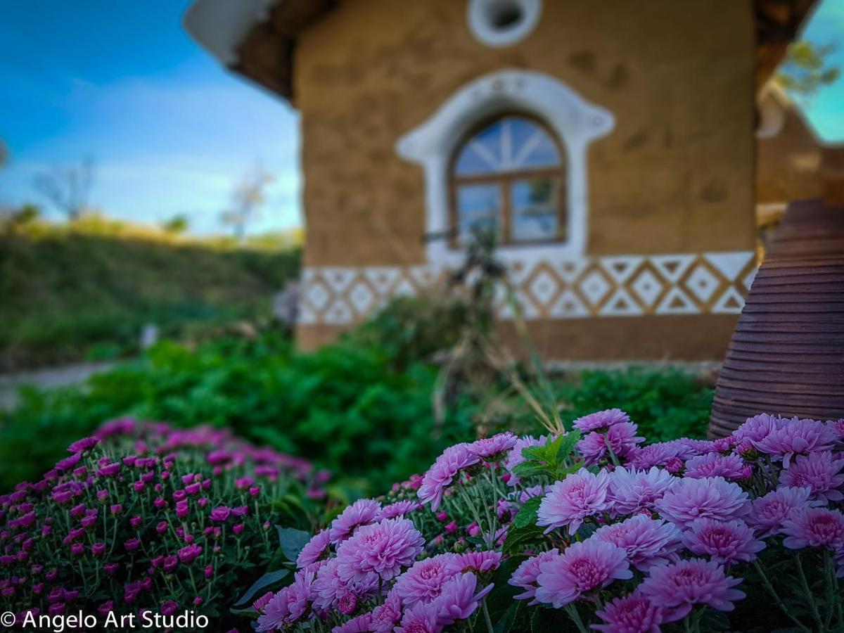 Cob Camp Bed & Breakfast Dŭbravite Dış mekan fotoğraf